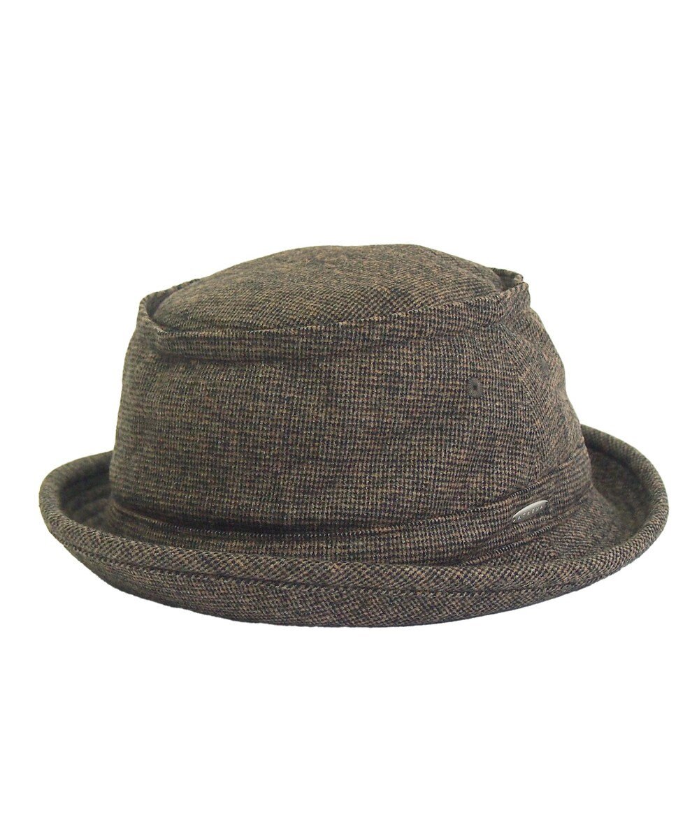 ATRENA 【Lサイズあり】ツイードポークパイ ハット 