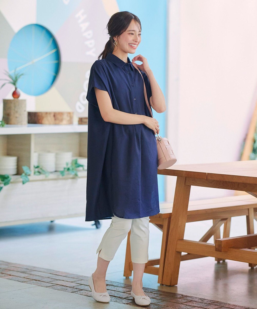 Tiaclasse 【小倉優子さん着用】リボンニットフラットパンプス 