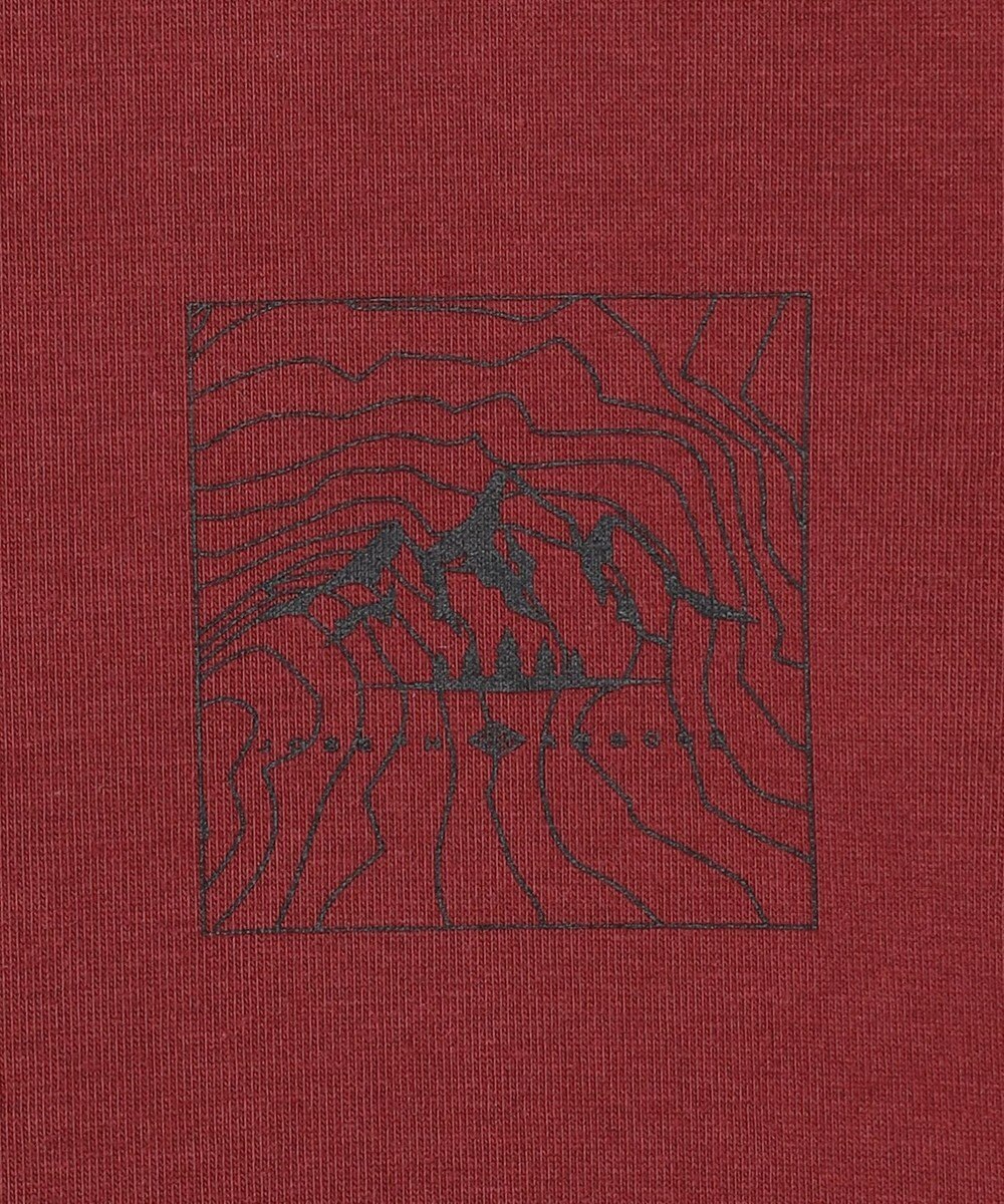 JOSEPH ABBOUD MOUNTAIN 【JAPANファブリック/吸水速乾】プレーティング天竺アウトドア Tシャツ 