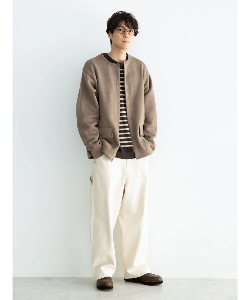 CRAFT STANDARD BOUTIQUE ニットフリースカーディガン 