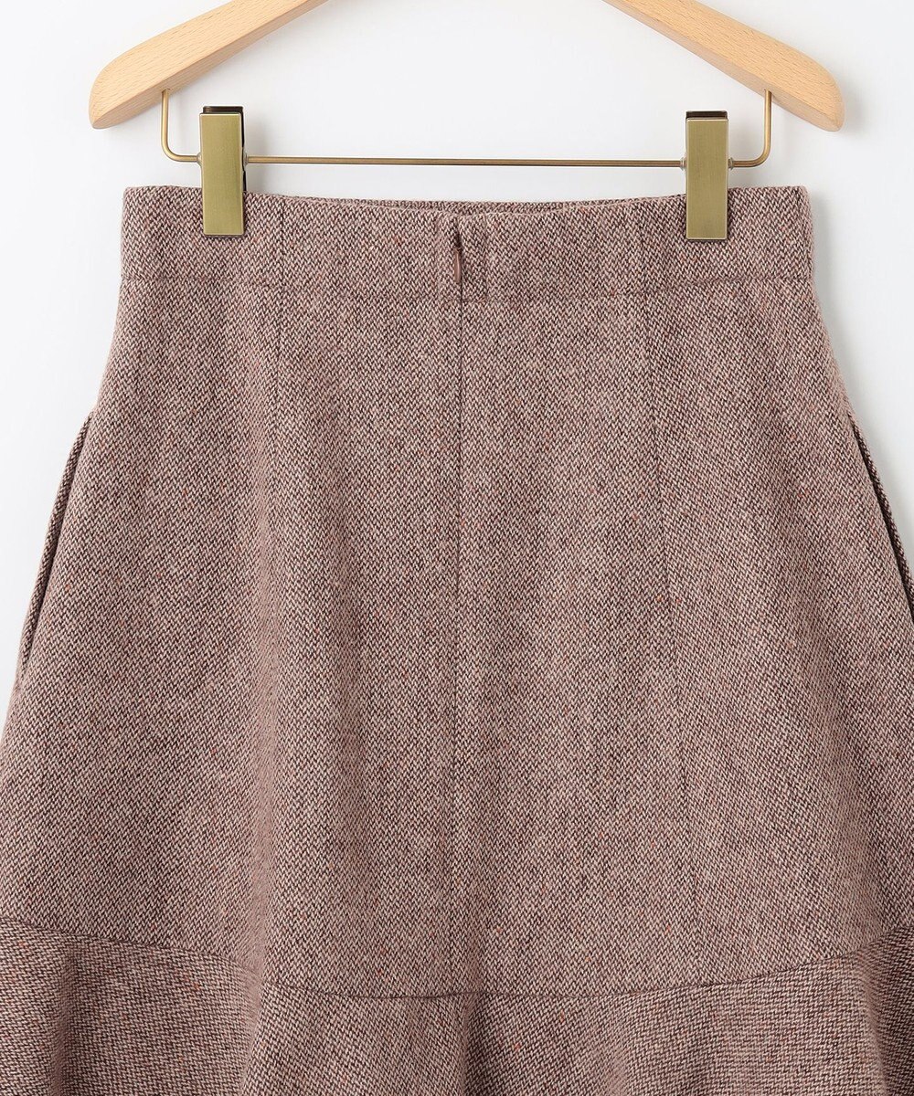 組曲 ネコアシツイードセミフレア スカート 