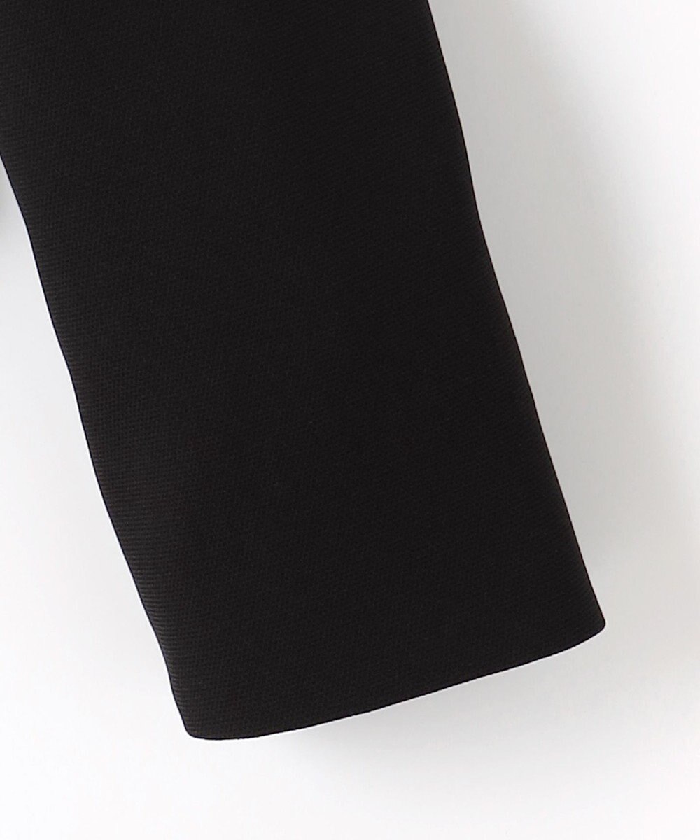 自由区 FORMAL 【ウォッシャブル対応】ドビーボーダーリボン ジャケット+ワンピース 