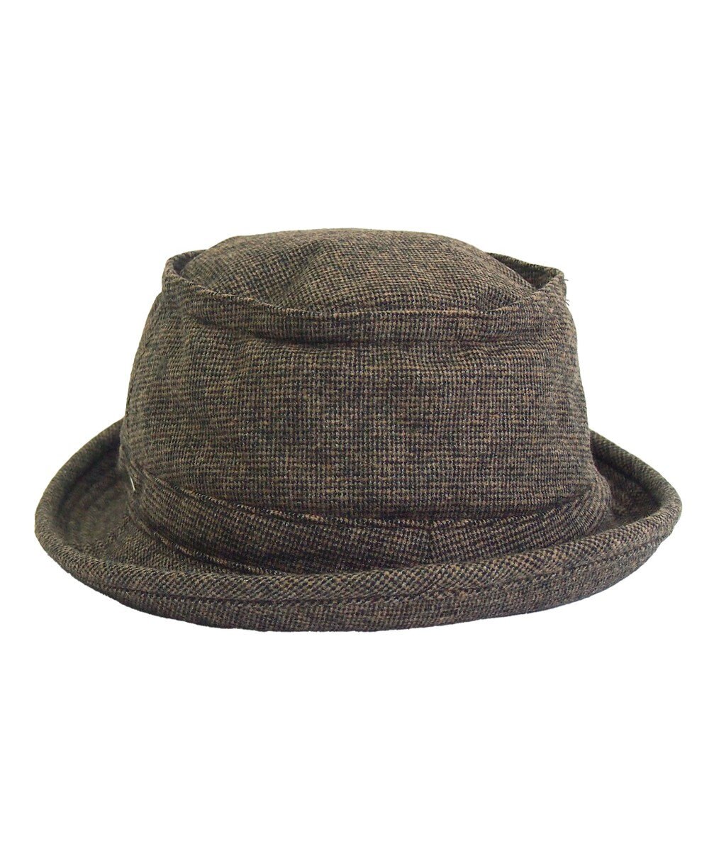 ATRENA 【Lサイズあり】ツイードポークパイ ハット 
