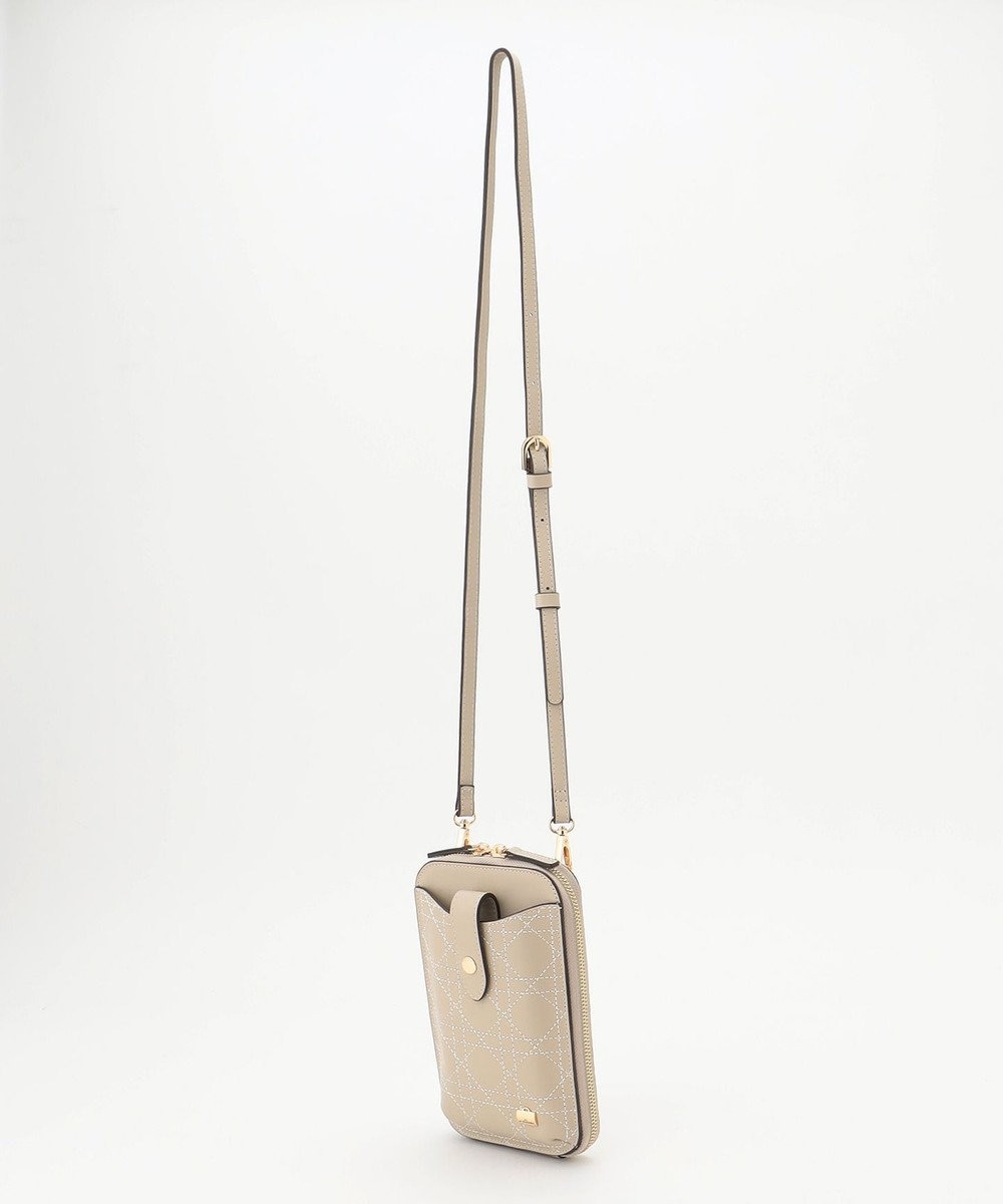 LA BAGAGERIE レザーステッチ　マルチポシェット 