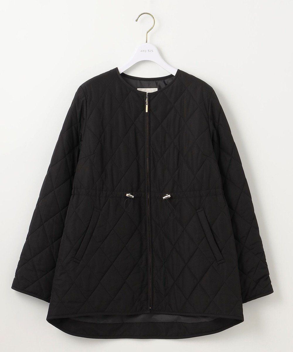 ANY SIS L 【撥水】キルティングジップ アウター 