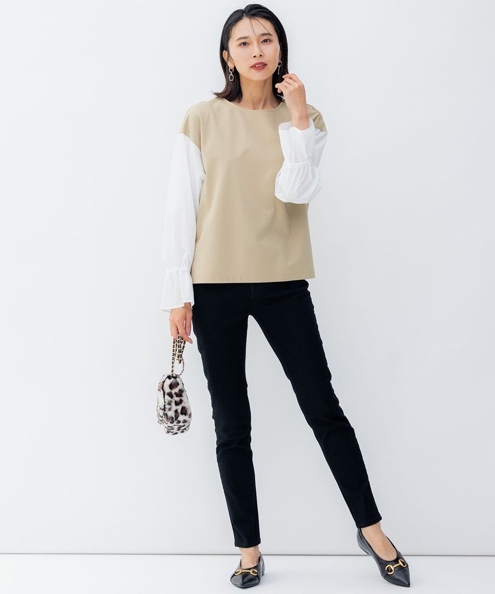 23区 フェイクファーチェーン ショルダー バッグ 