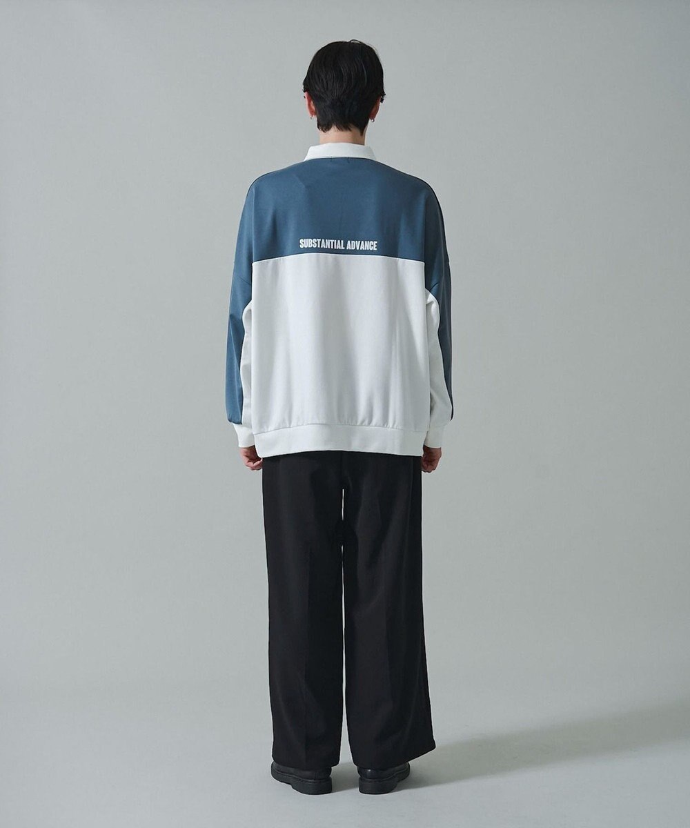 WEGO ドルマンポンチハーフZIPプルオーバー 