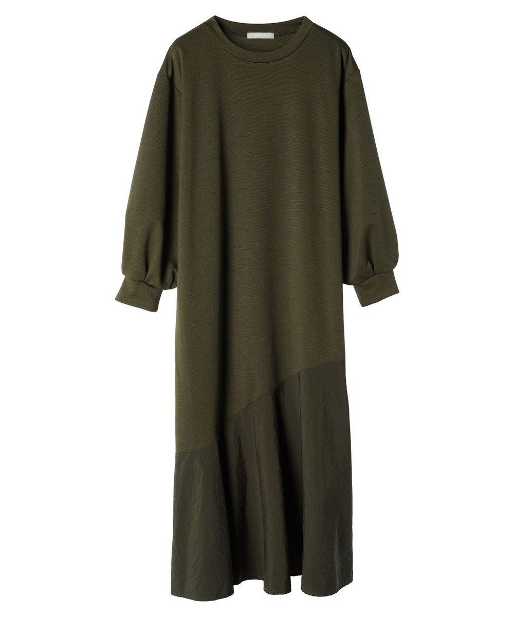 Green Parks armonia．布帛切り替えポンチワンピース 