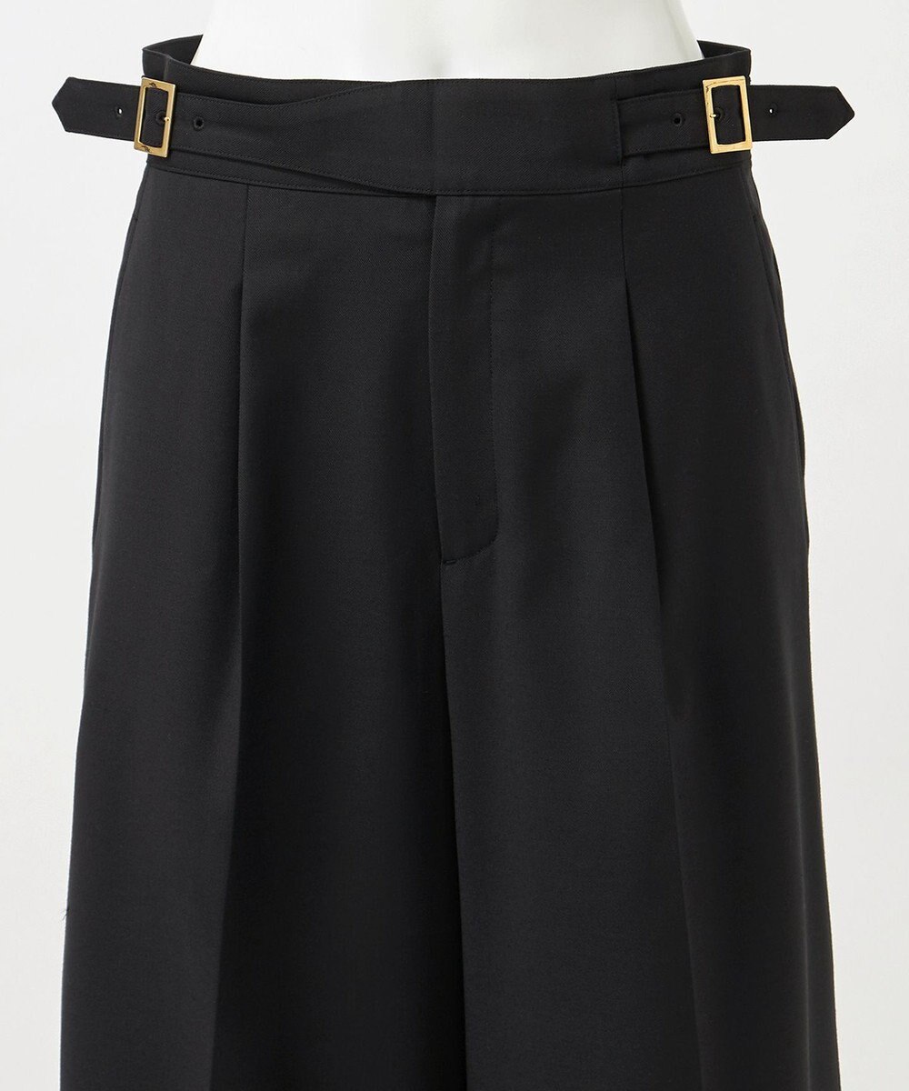 23区 【GOLD LABEL/見上愛さん着用】ウールシルクギャバジン グルカパンツ 