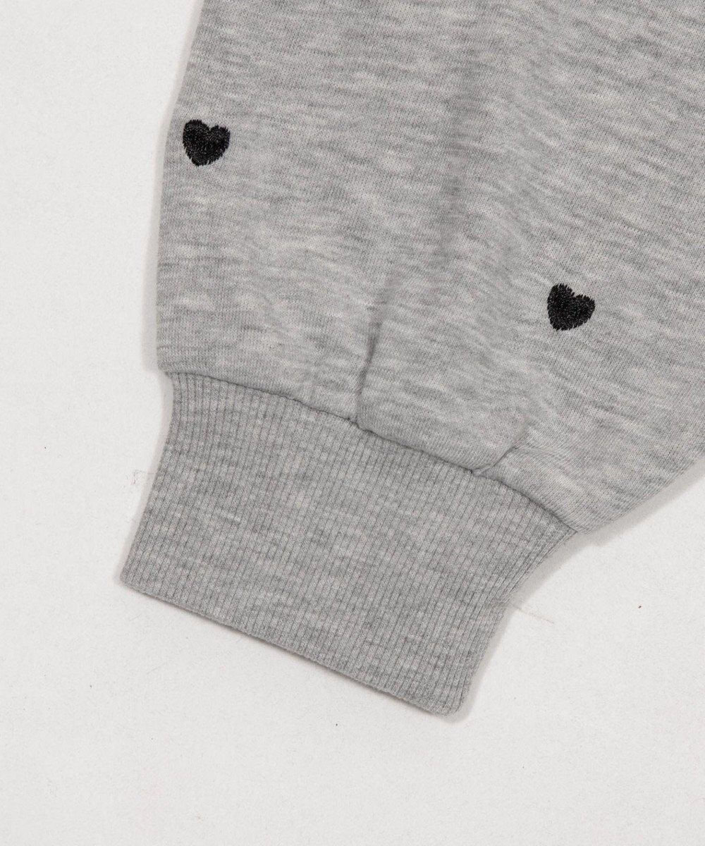 WEGO ハート総柄刺?スウェット 