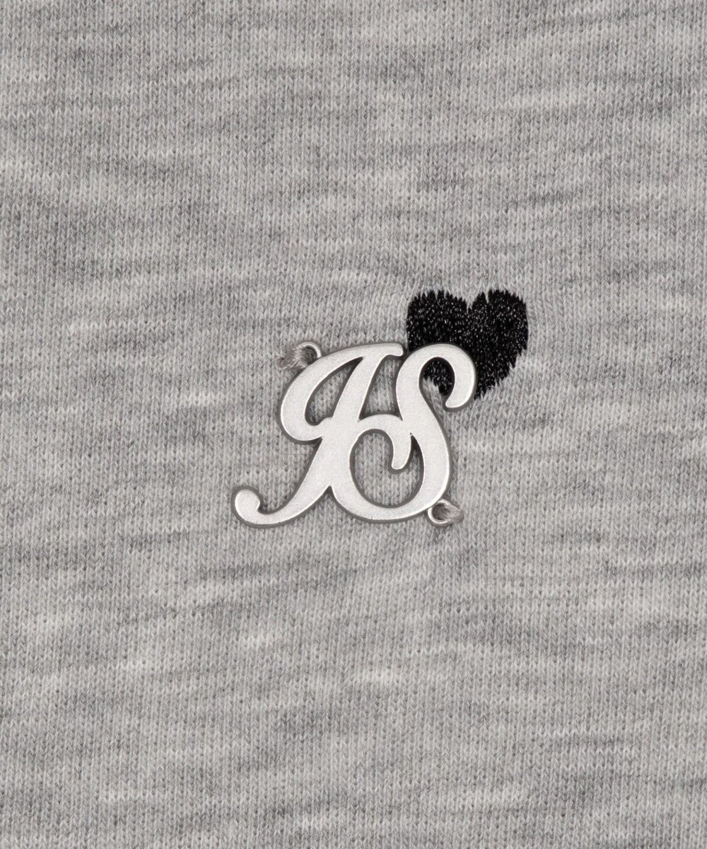 WEGO ハート総柄刺?スウェット 