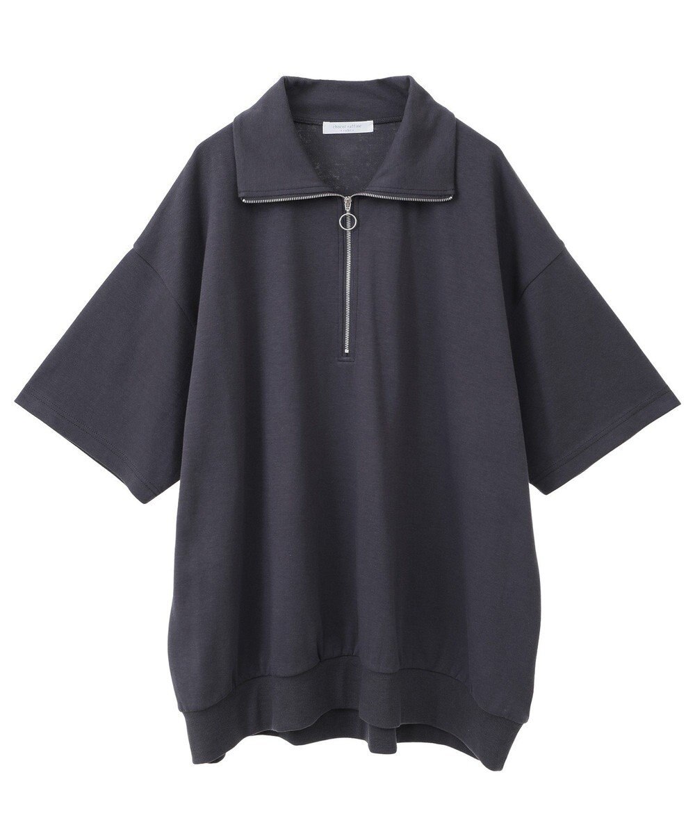 Green Parks ハーフＺＩＰチュニック 