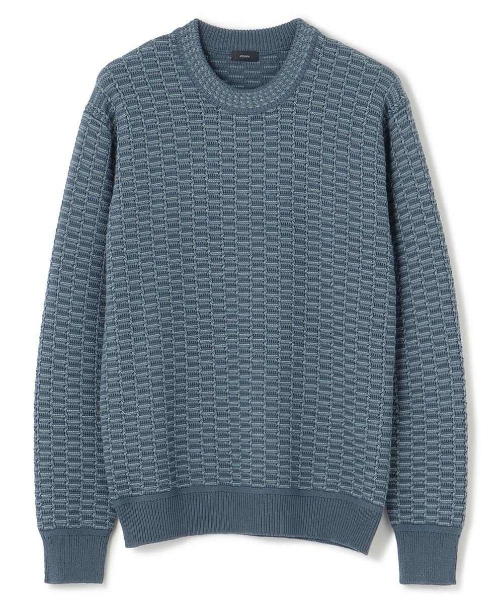 JOSEPH HOMME ツイーリーコットン　ミドルゲージニット　 