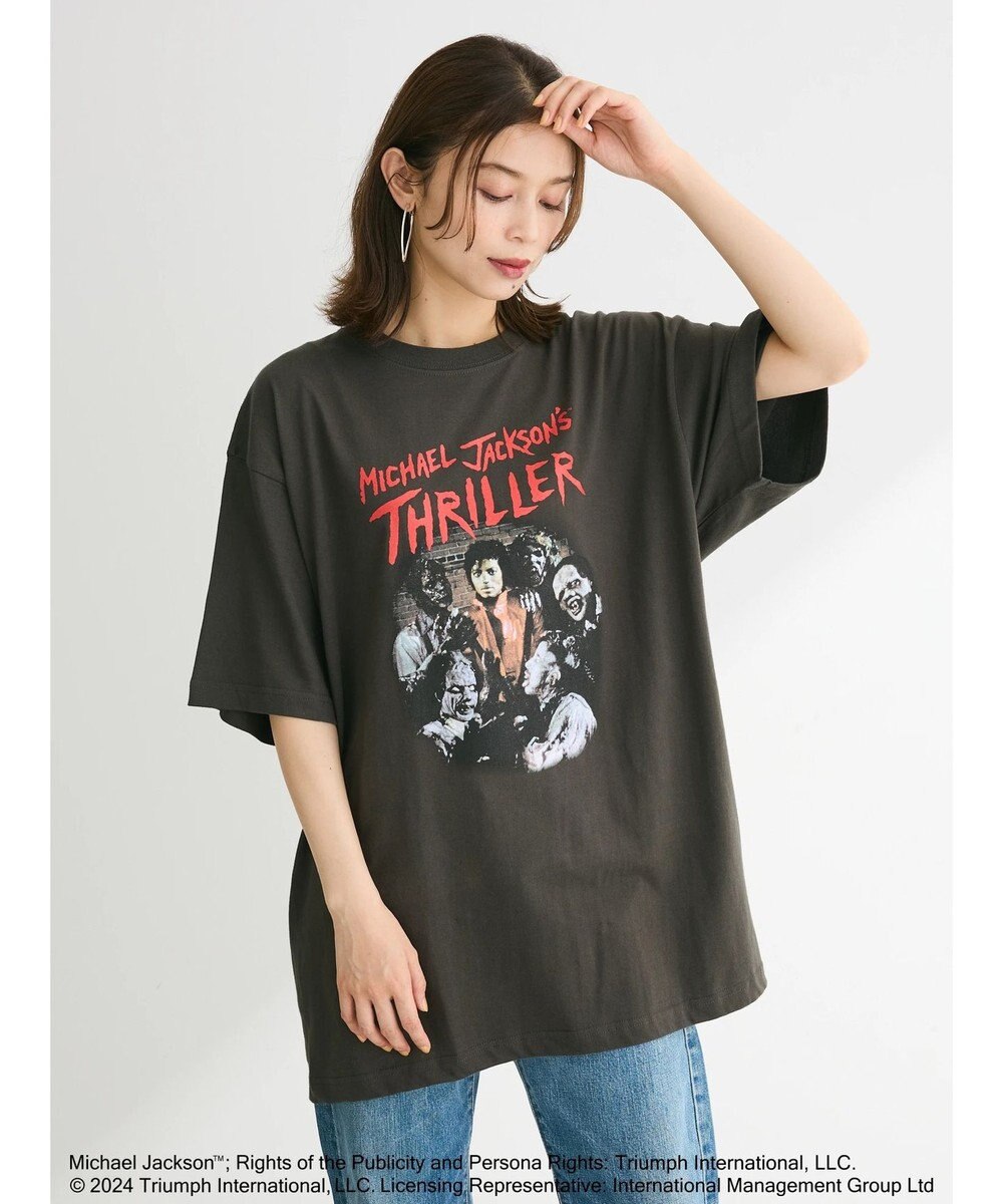 Green Parks ■ＭＩＣＨＡＥＬ　ＪＡＣＫＳＯＮ　ＴＨＲＩＬＬＥＲ　ＴＥＥ Charcoal Gray