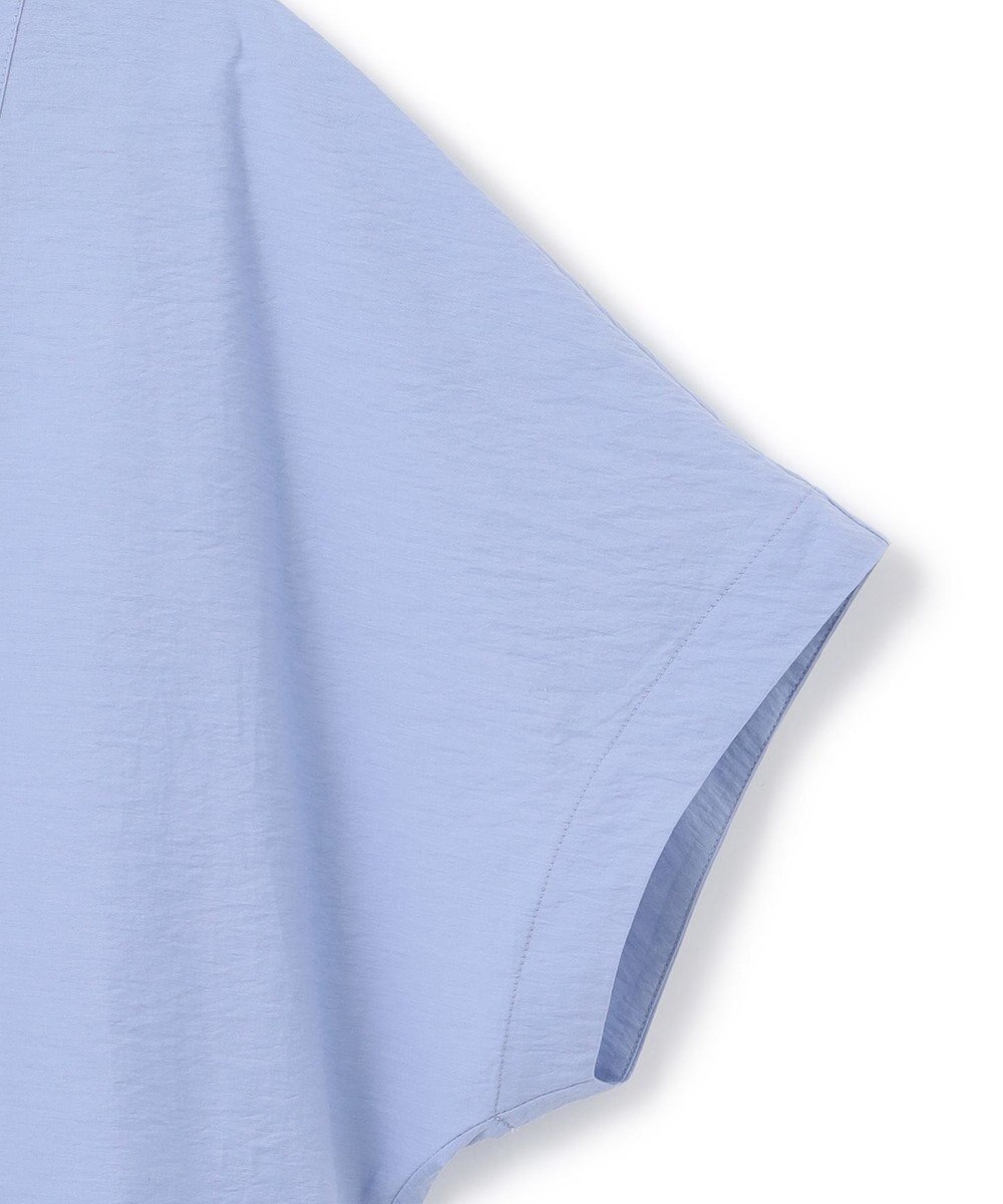 UNFILO L ワッシャーブロード ブザムロングシャツ 