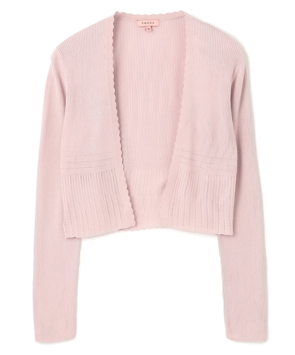 TOCCA EYELET AJISAI BOLERO ボレロ 