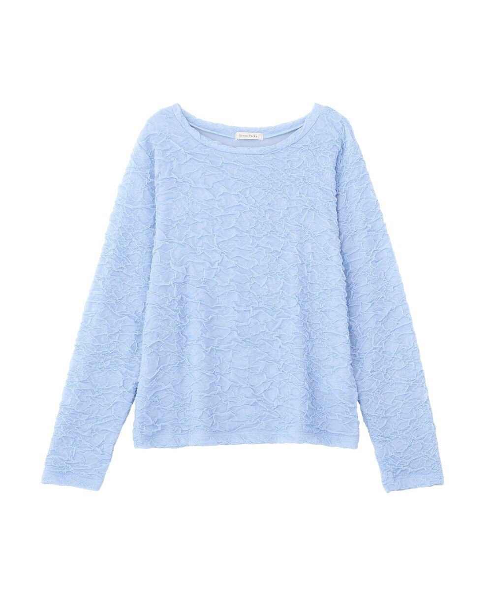 Green Parks 表面感ポコポコプルオーバー 