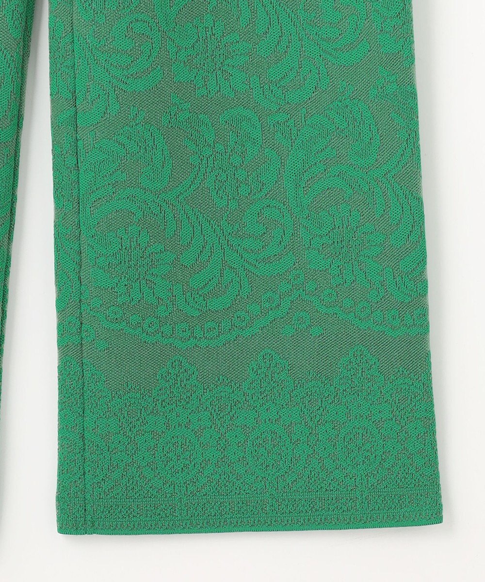 自由区 【Premium Collection】レースジャガードニット パンツ 