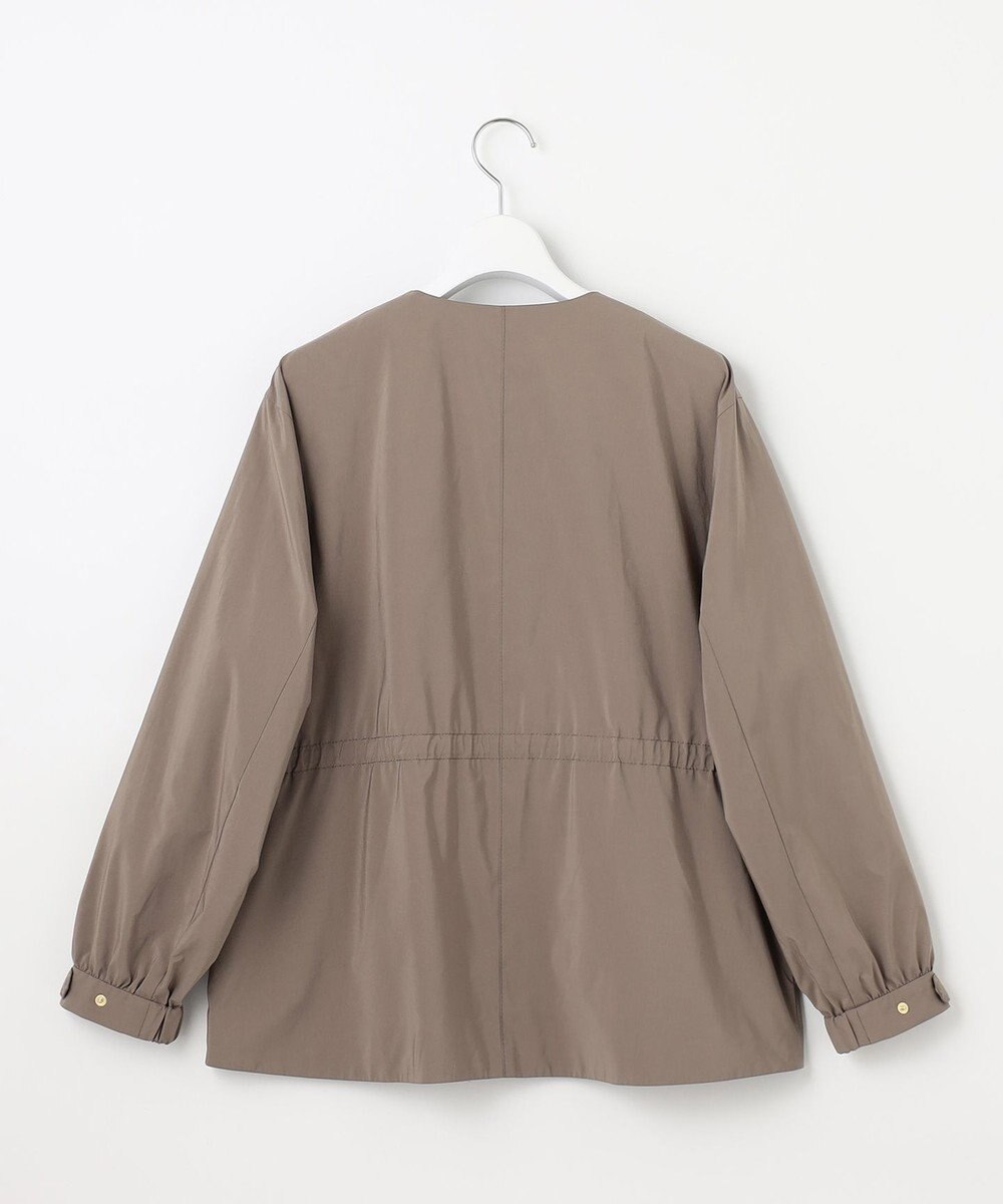 J.PRESS LADIES 【洗える・撥水】Artirosa ノーカラー ブルゾン 