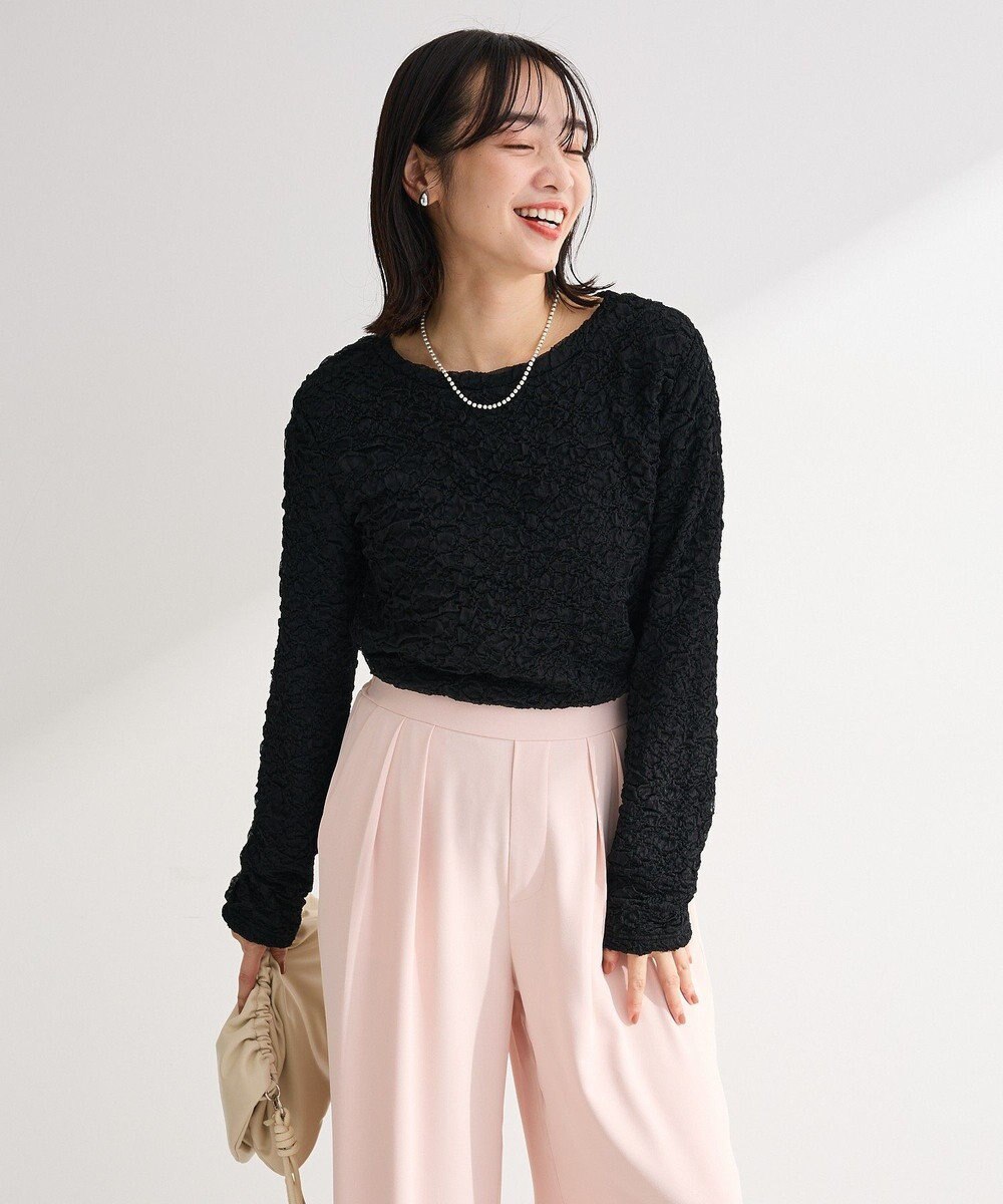 Green Parks 表面感ポコポコプルオーバー 