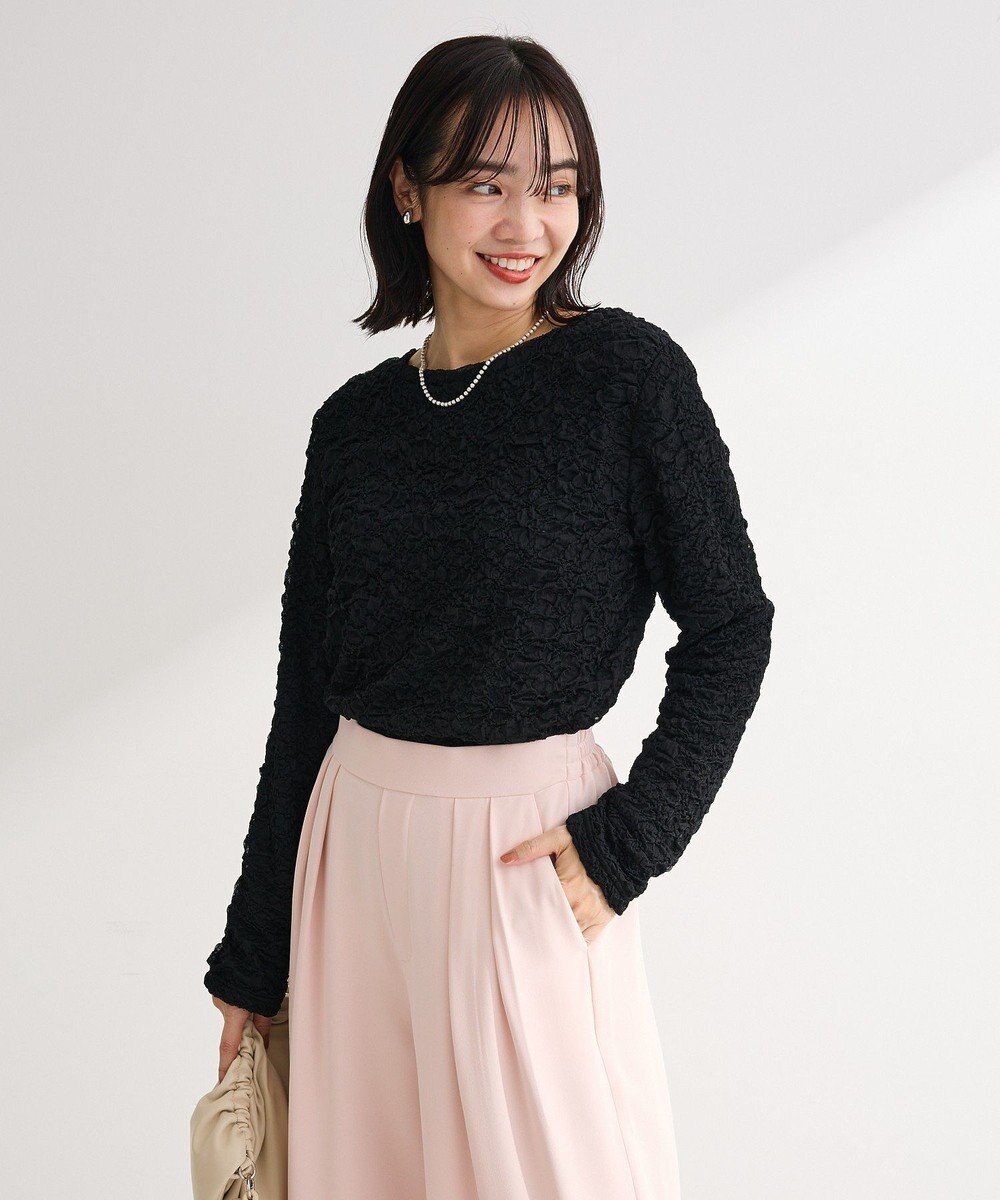 Green Parks 表面感ポコポコプルオーバー 