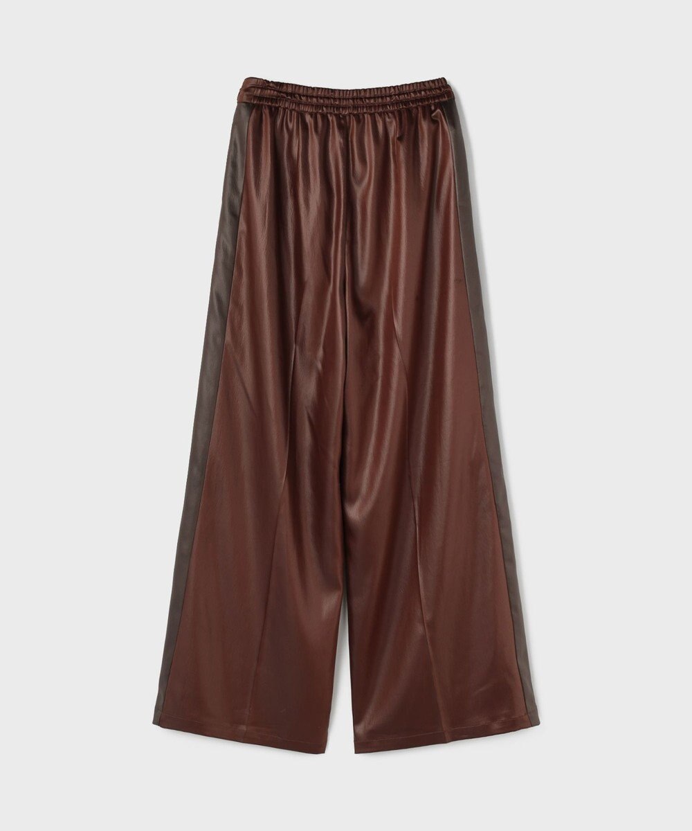 GRACE CONTINENTAL レザーライクパンツ 