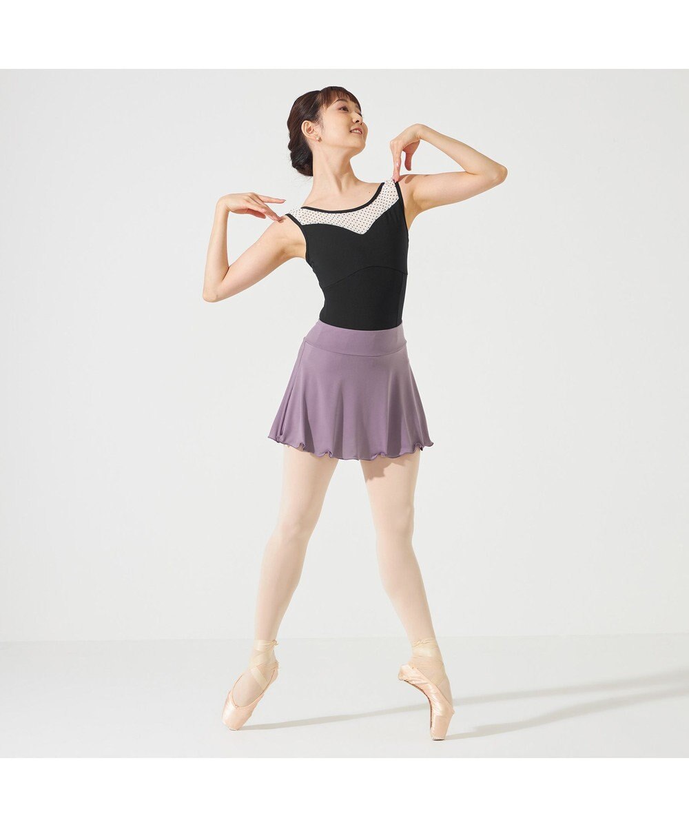 Chacott ノースリーブレオタード 