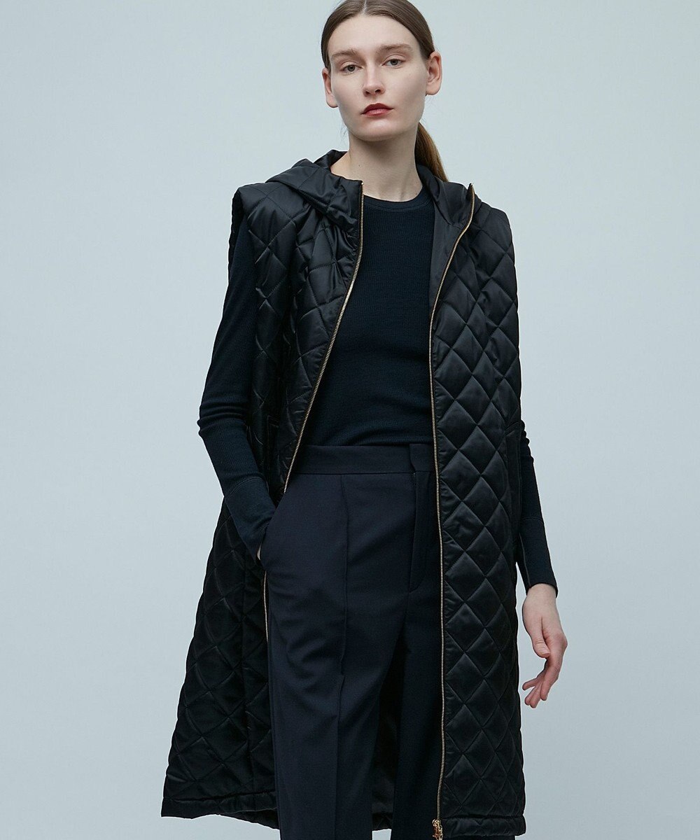 BEIGE， RENARD / フーデッドジレ 