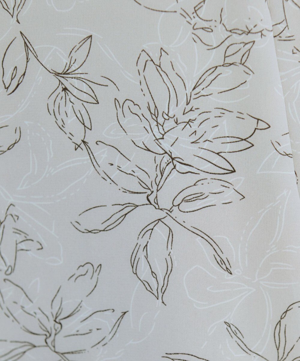 Tiaclasse 【洗える】フラワープリントスカート 