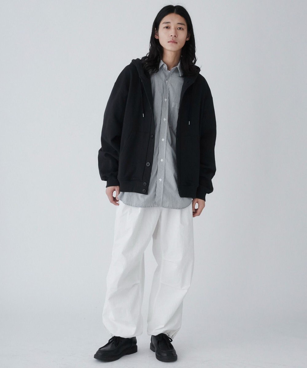 WEGO 【ユニセックス着用ITEM】スウェットボタンカーディガン 