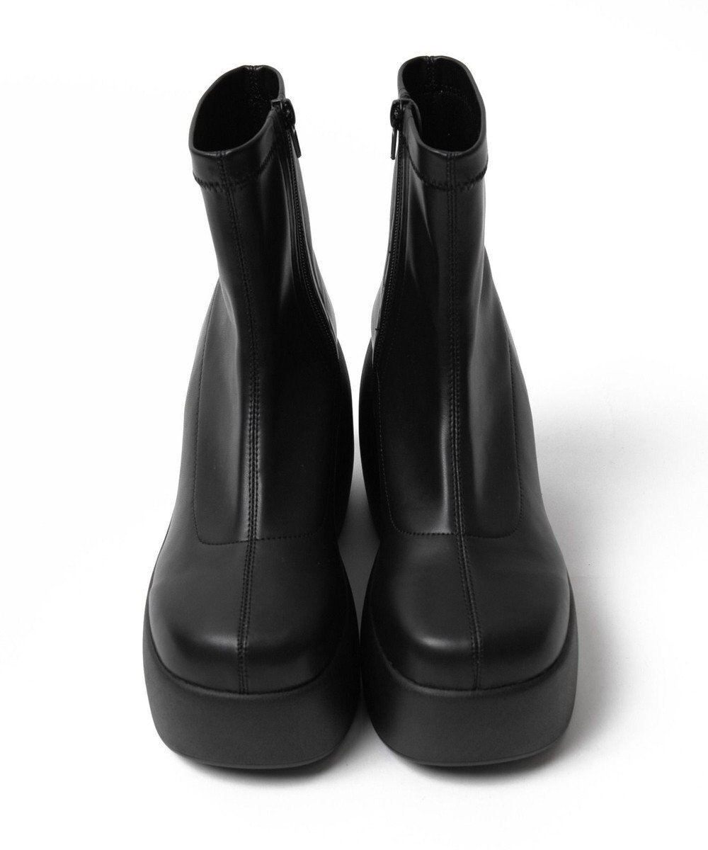 WEGO 厚底ウェッジソールショートブーツ 