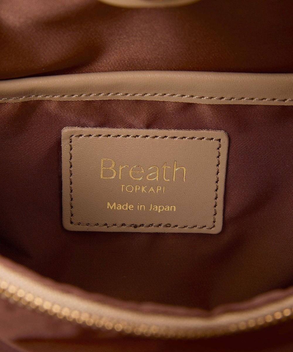 TOPKAPI 【Breath TOPKAPI】RIPPLE リプル ナイロン コンビ ベルト デザイン ミニ トートバッグ 
