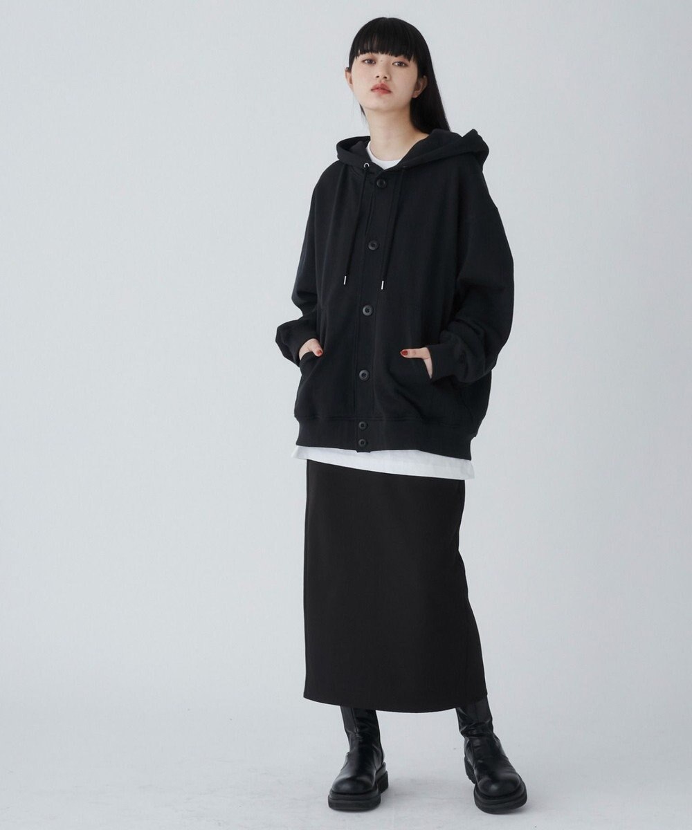 WEGO 【ユニセックス着用ITEM】スウェットボタンカーディガン 