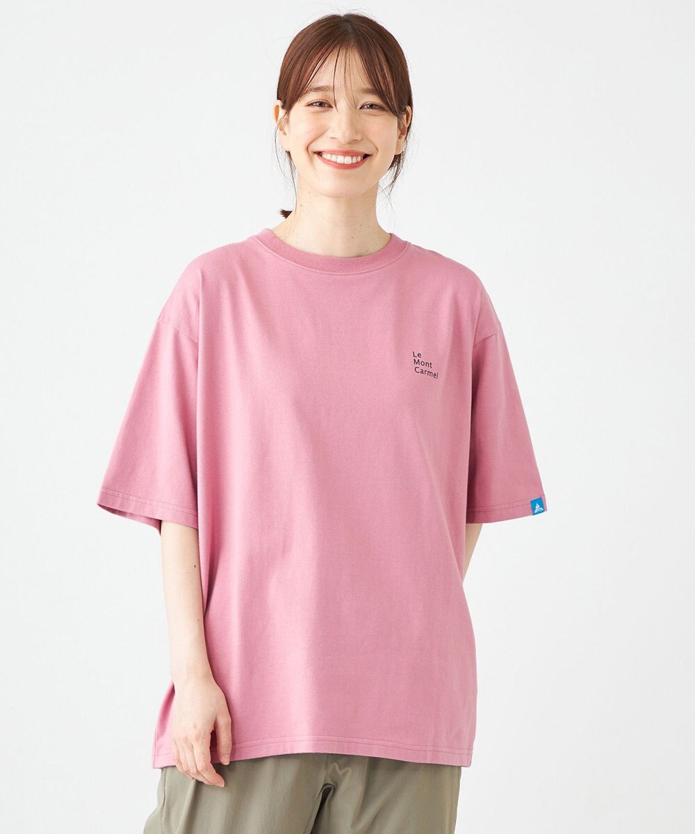 SHARE PARK LADIES 【EC限定カラーあり・UVカット・吸水速乾】カラフルロゴバックプリントＴシャツ 