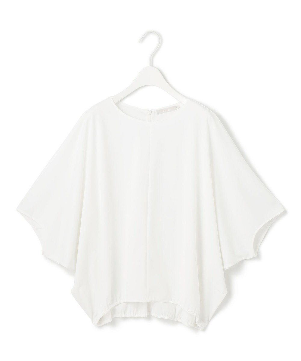 ICB L 【UVカット・接触冷感・速乾・洗える】マットスキューバ ドルマンスリーブプルオーバー 