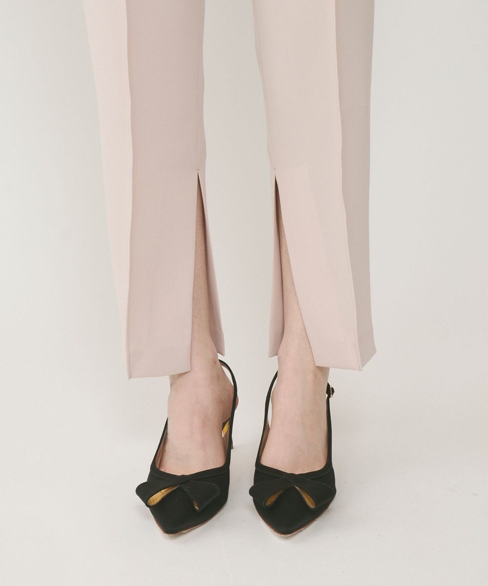 GRACE CONTINENTAL インサイドスリットスリムパンツ 