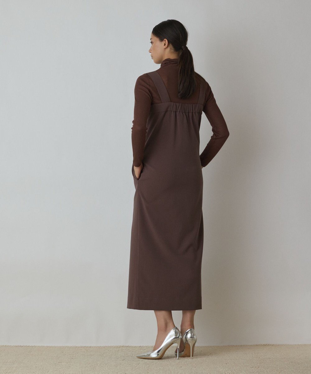 GRACE CONTINENTAL スーツ地ジャンパ－スカート 