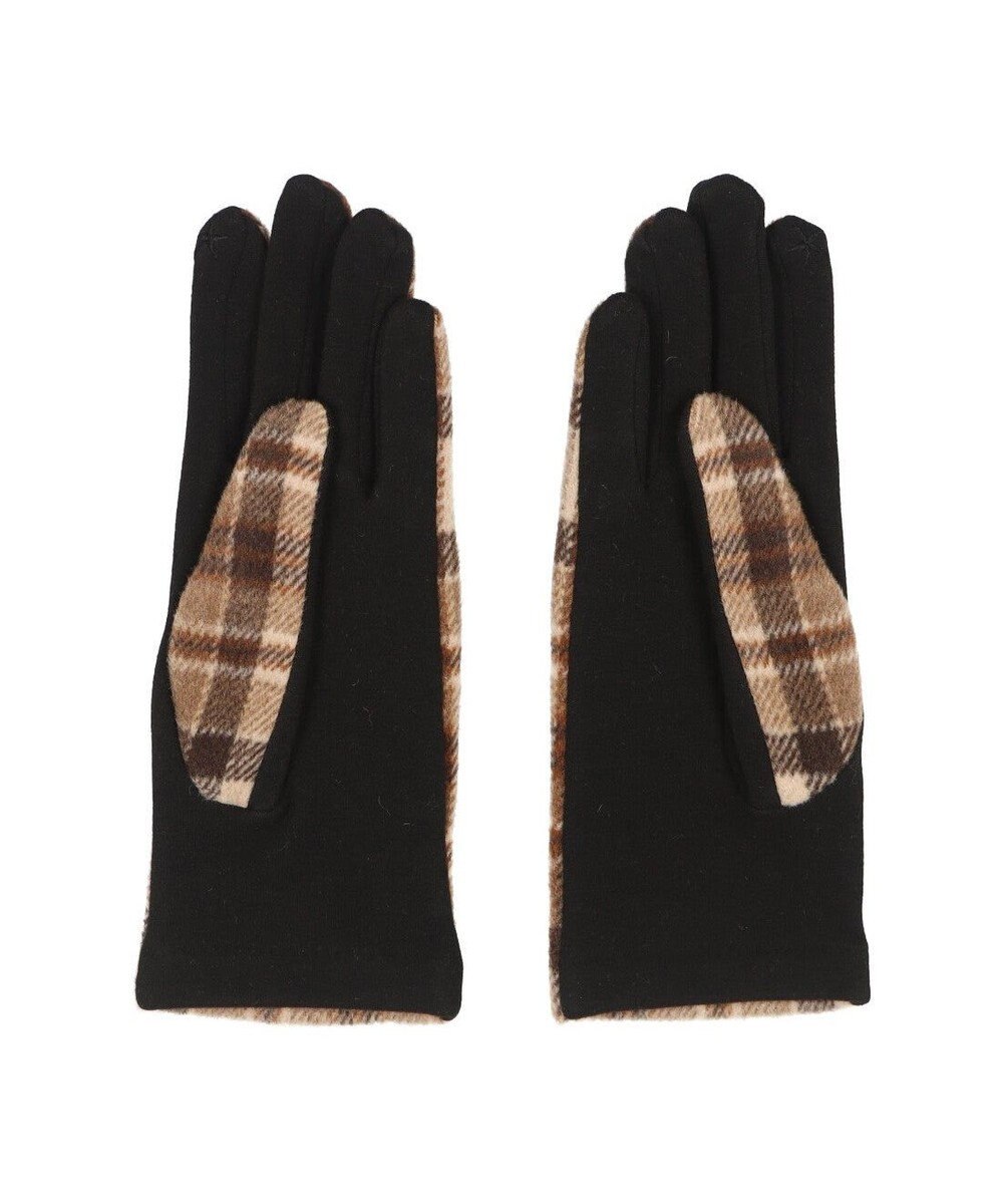 UNBILLION カシュネ cache nez / スター刺繍チェック手袋 