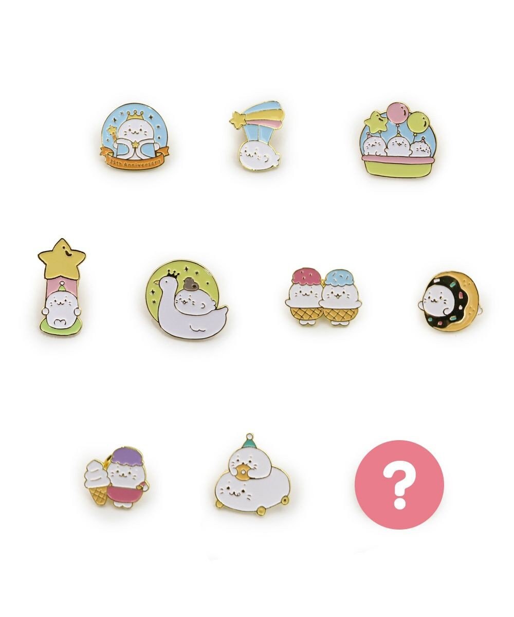 Mother garden しろたん ピンズコレクション 25周年にっこりパレード柄 10個全部セット（シークレット1種含む） 