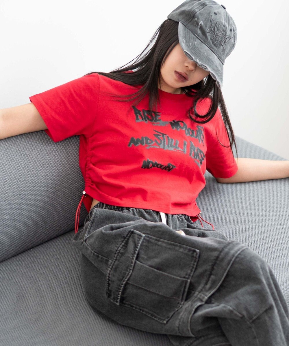 WEGO グラフィックドロストショートT 