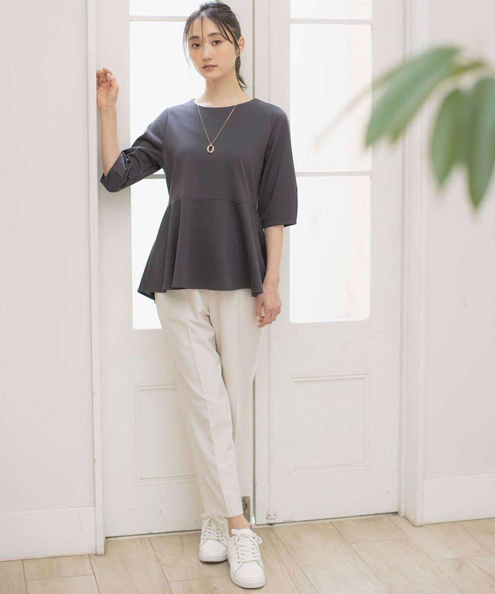 ANY SIS S 【洗える】褒めらレディテーパード パンツ 