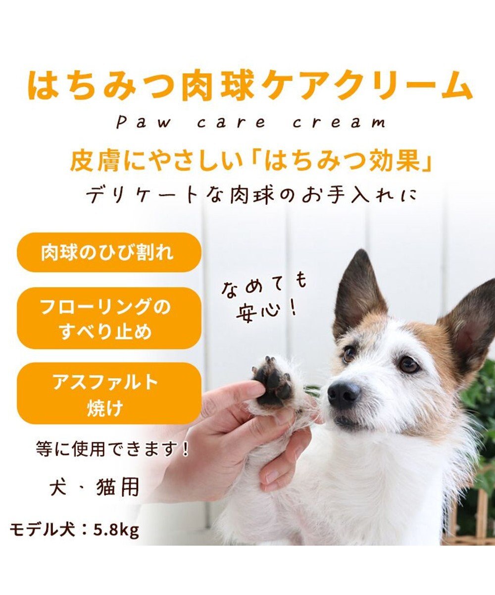 ペット用品 犬 猫 お手入れ ケア用品 ペットパラダイス はちみつ肉球ケアクリーム 40ｍｌ 国産 肉球のひび割れ アスファルト焼け フローリング対策に Pet Paradise ファッション通販 公式通販 オンワード クローゼット