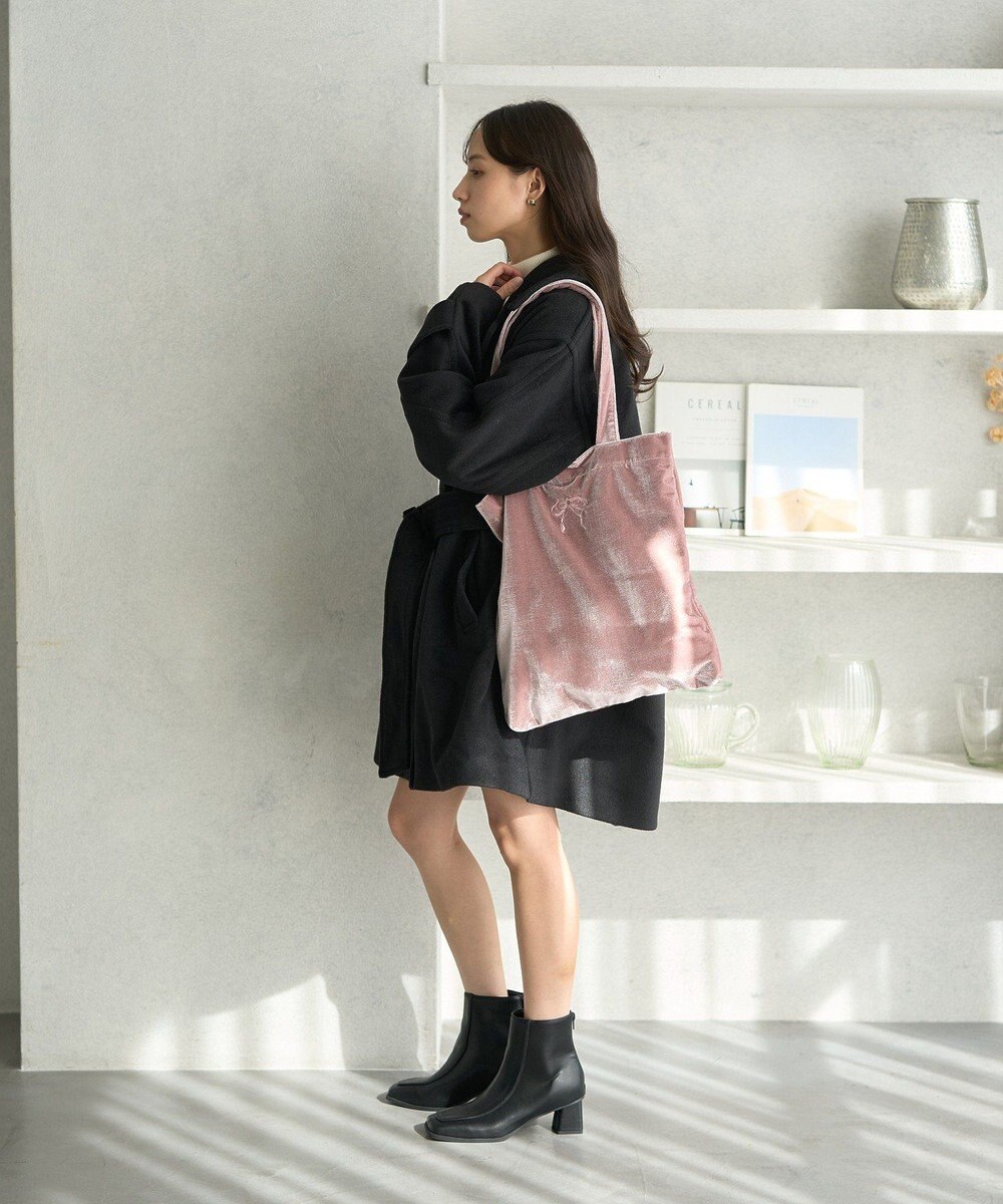 earth music&ecology ベロアトートバッグ 