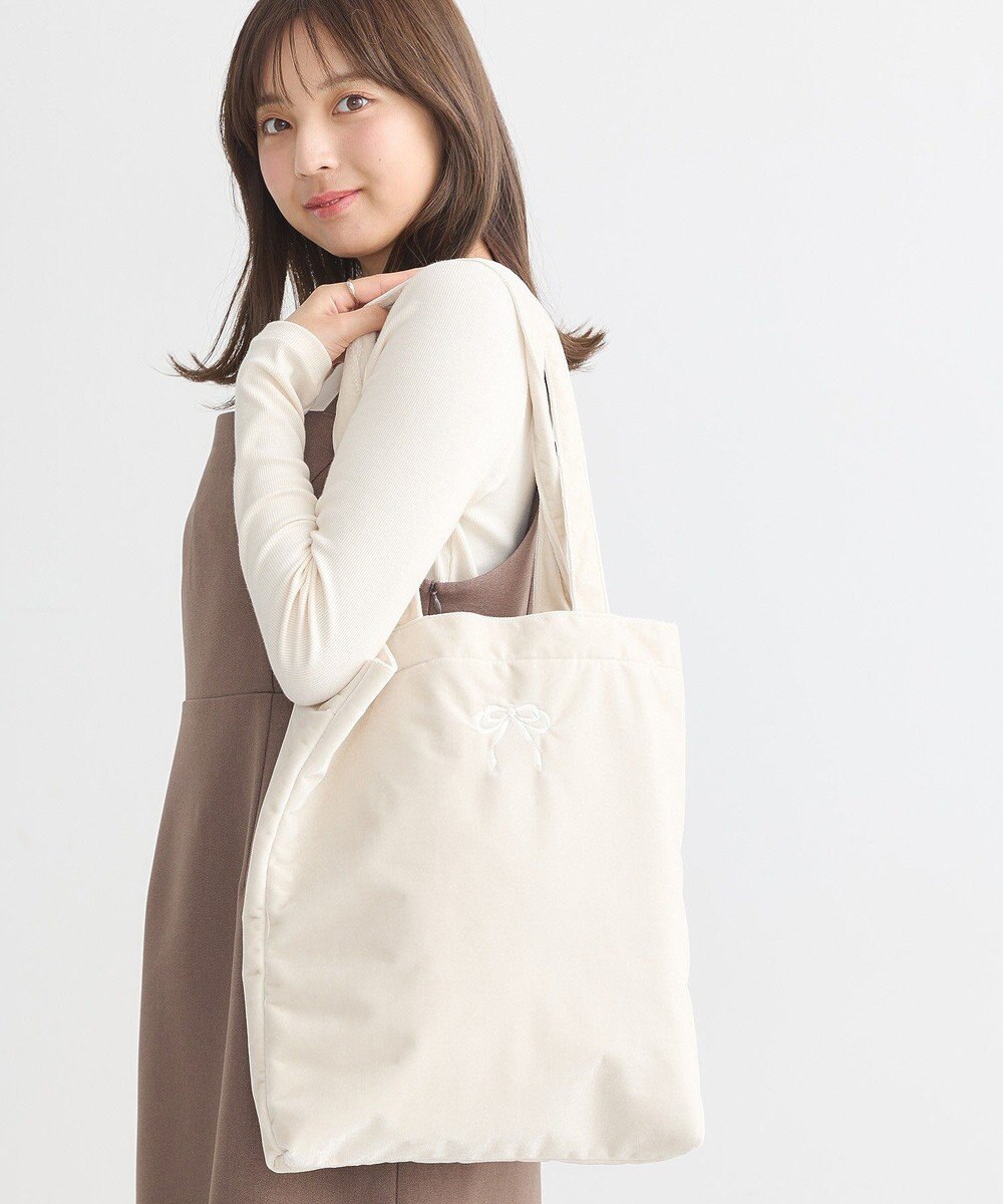 earth music&ecology ベロアトートバッグ 