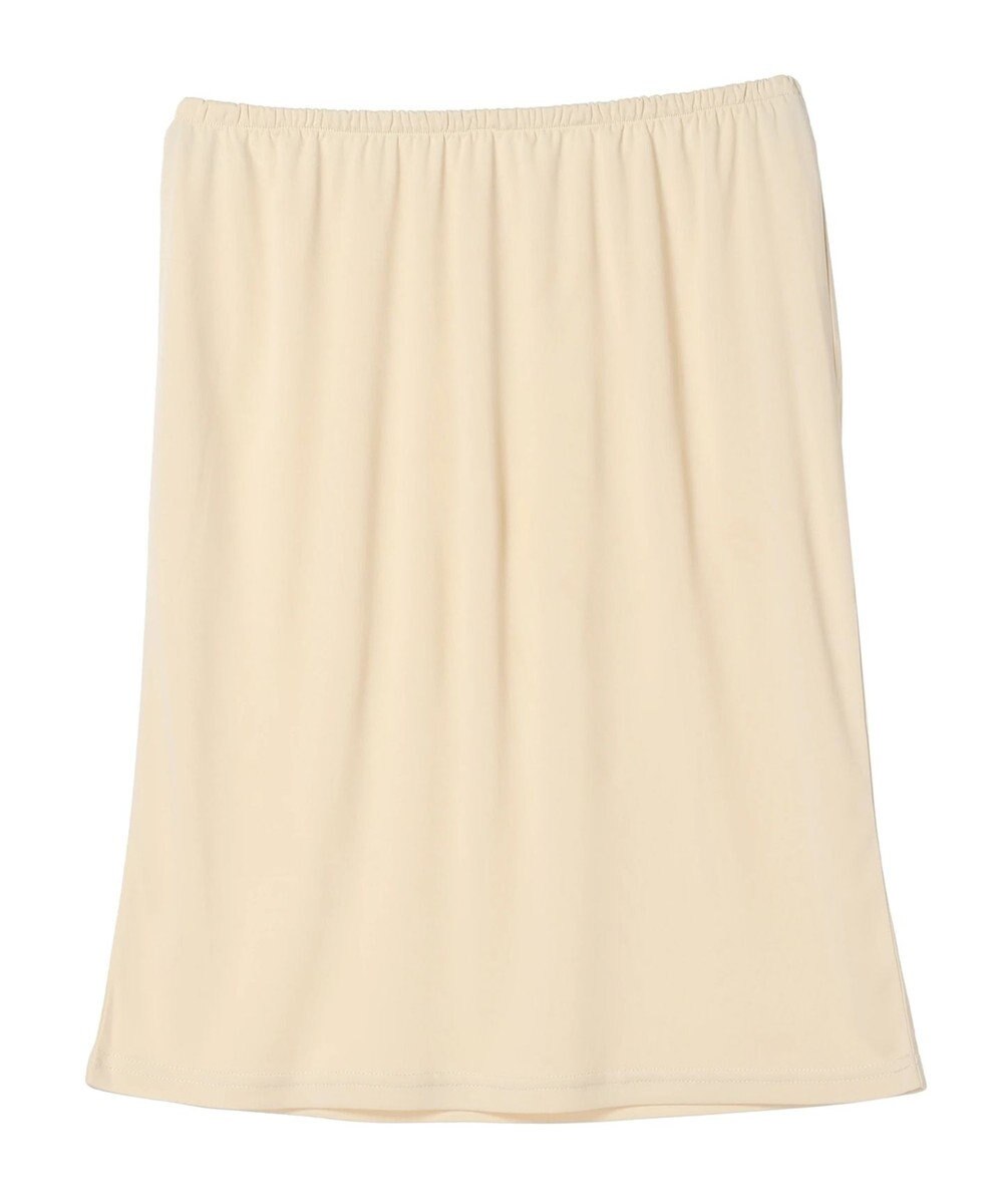 Green Parks ２ｗａｙ　メッシュ編みニットＩラインスカート（ペチ付き） 