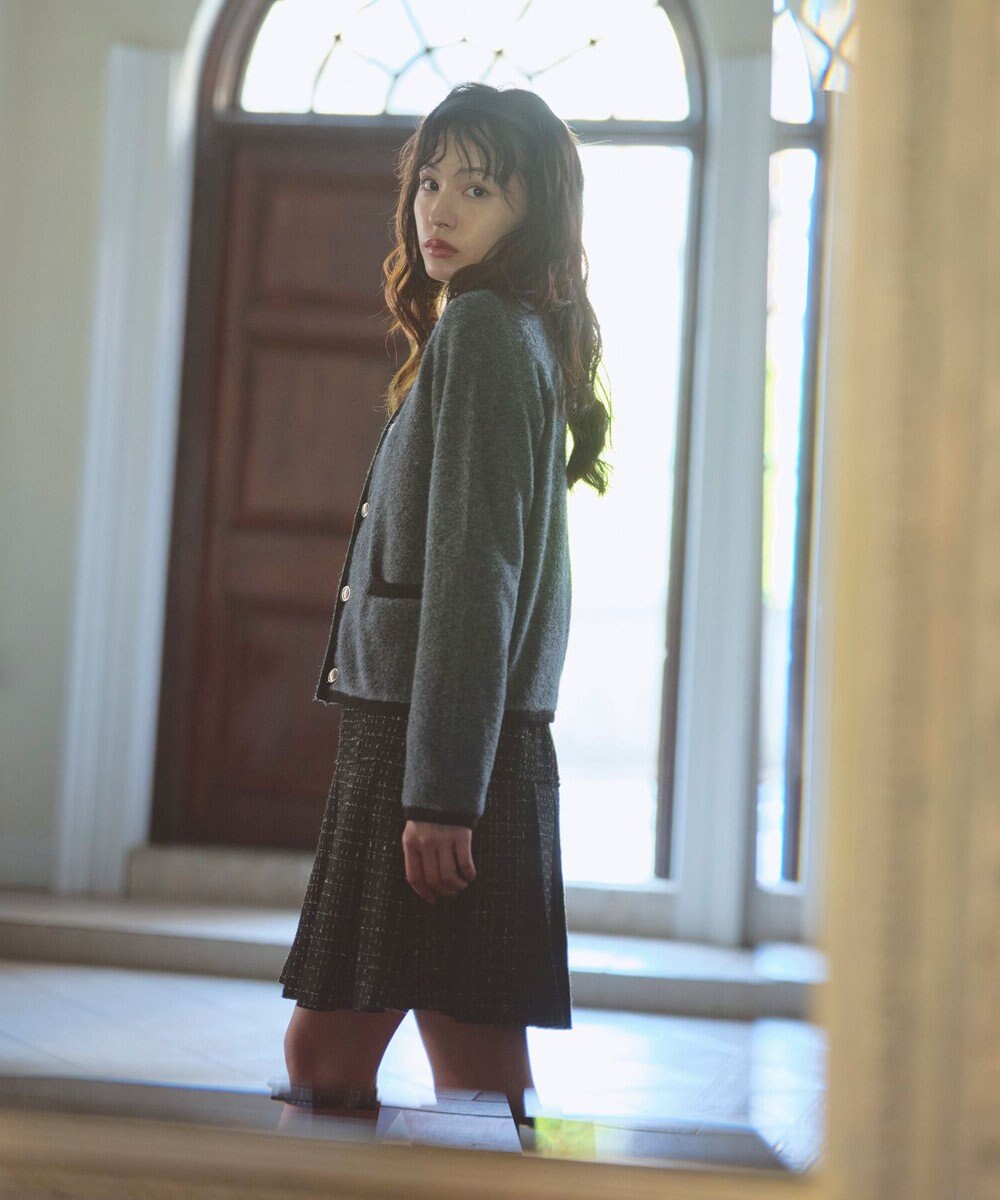 Feroux ブークレー ニット ジャケット 