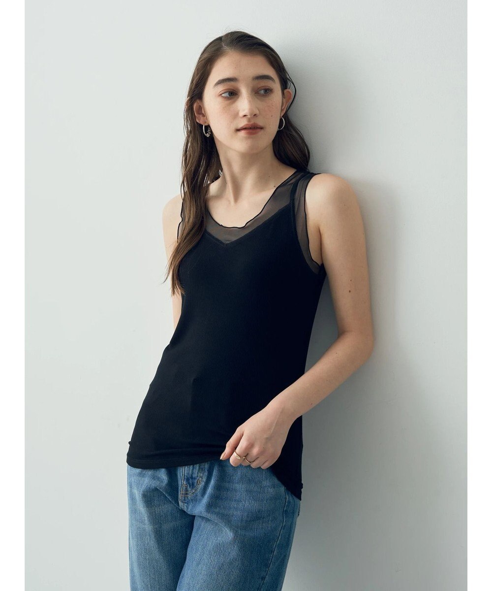 YECCA VECCA チュールＭＩＸリブインナー 