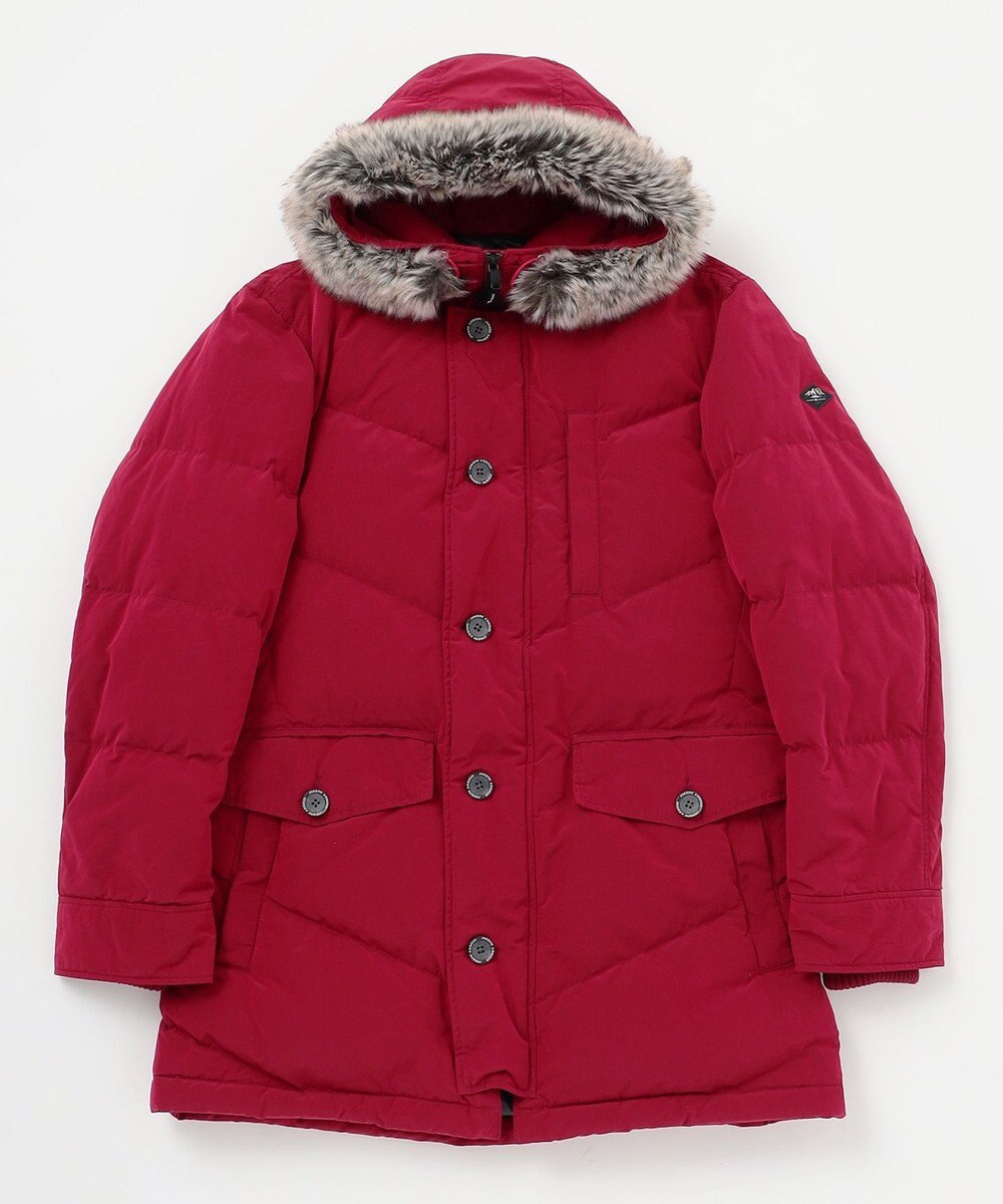 JOSEPH ABBOUD MOUNTAIN  【サスティナブル/ECO撥水/ECOファー/9ポケット/男女兼用】Pe/Nyピーチ ダウンコート 