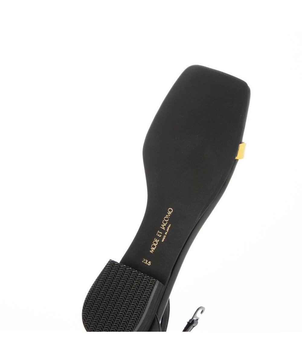 MODE ET JACOMO <MODE ET JACOMO>スリムストラップフラットサンダル 