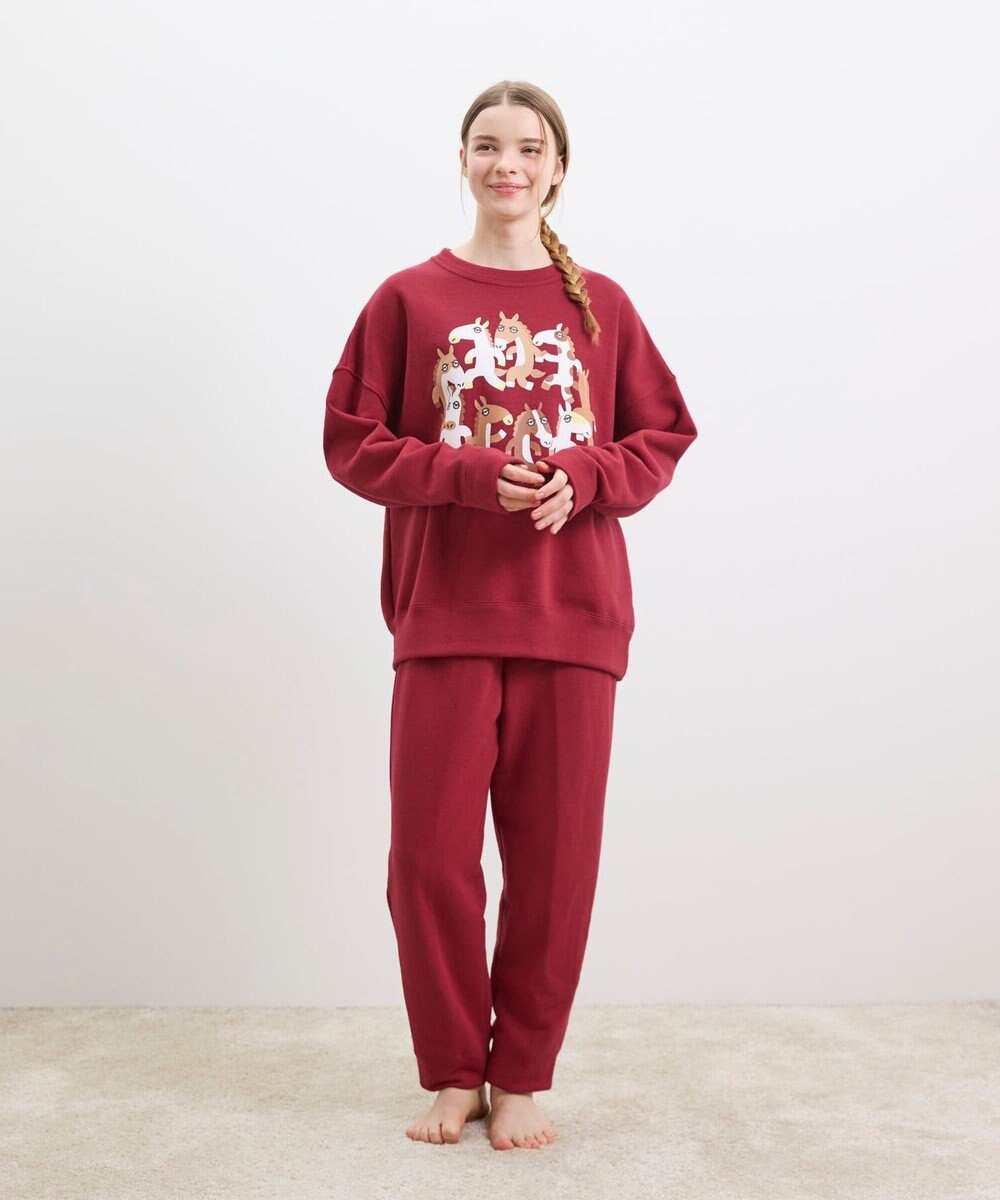 une nana cool 2026年お年賀「まるっとうまくいく」 【綿100%】パジャマ 